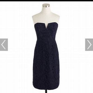 J.Crew Cathleen bridesmaid dress in leavers lace